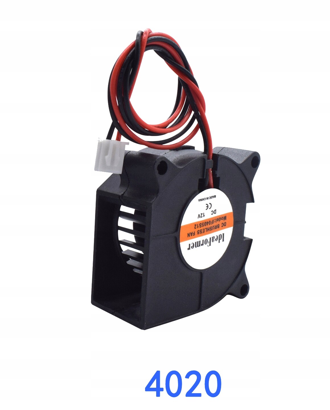 ventilátor 4020 turbína 40x40x20 mm, 12 V dvoužilový