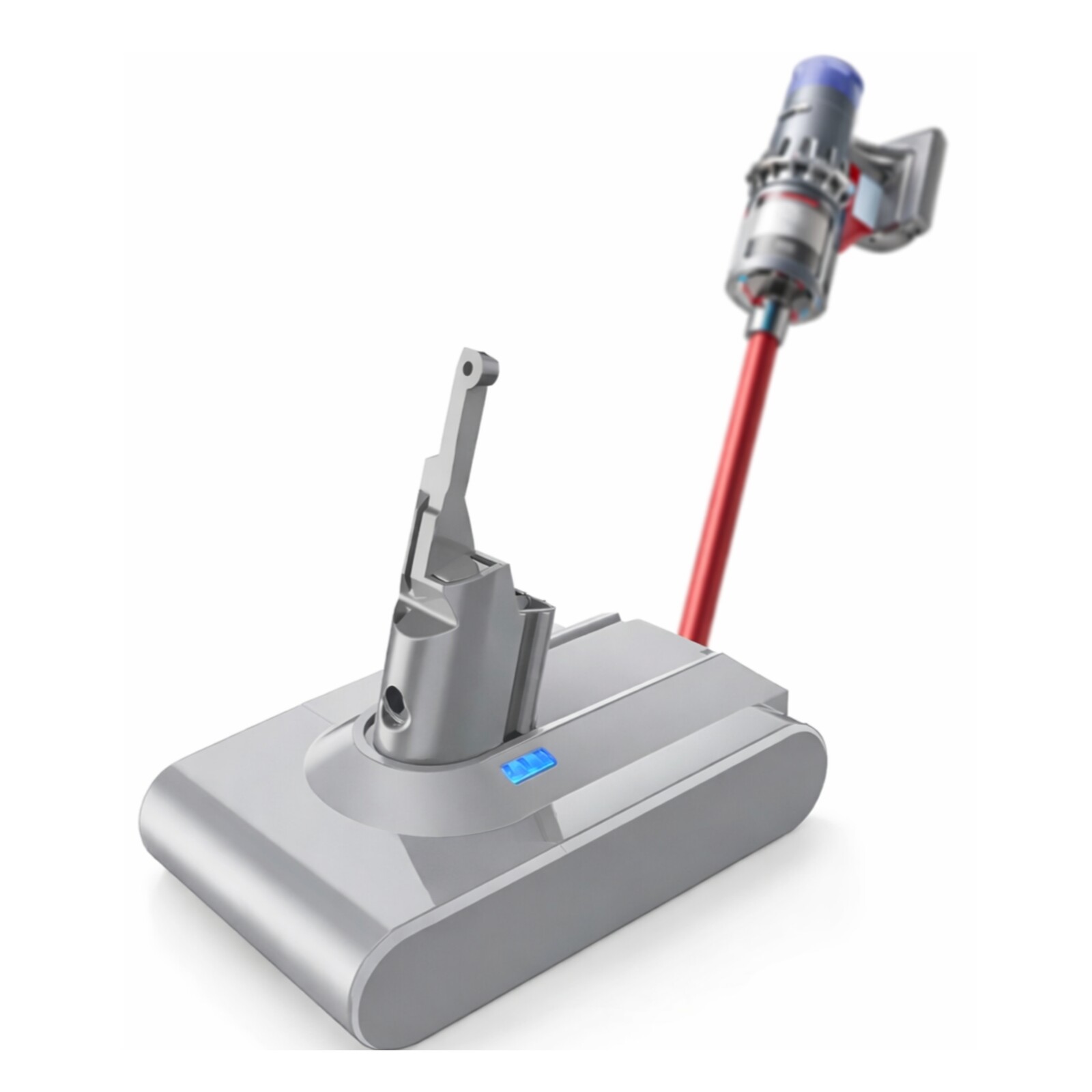 Baterie pro vysavač Dyson V8 21.6V 6000MAH 129.6WH Akumulátor Náhradní