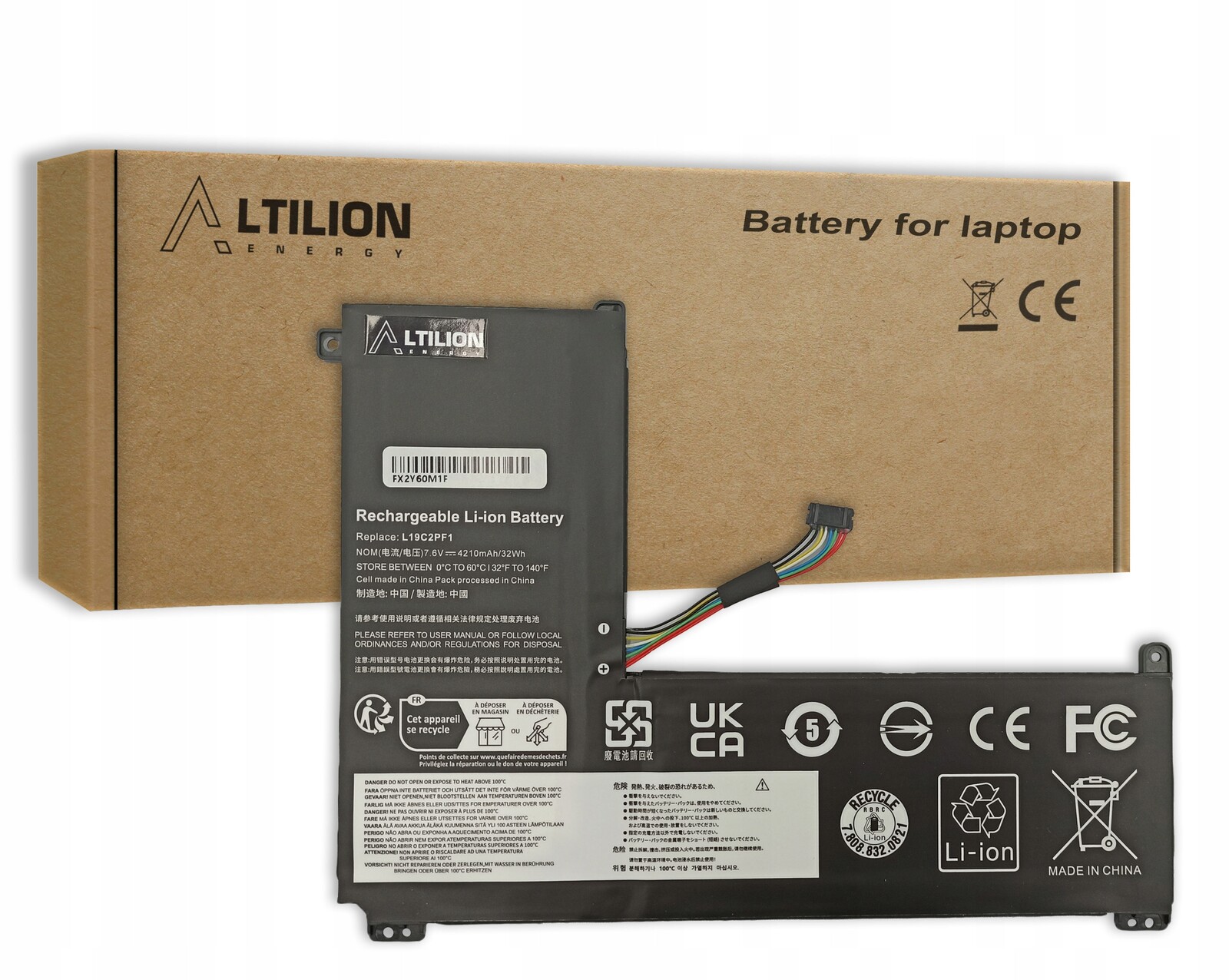Baterie L19C2PF1 L19L2PF1 pro Lenovo IdeaPad 1-11IGL05 1-14IGL05