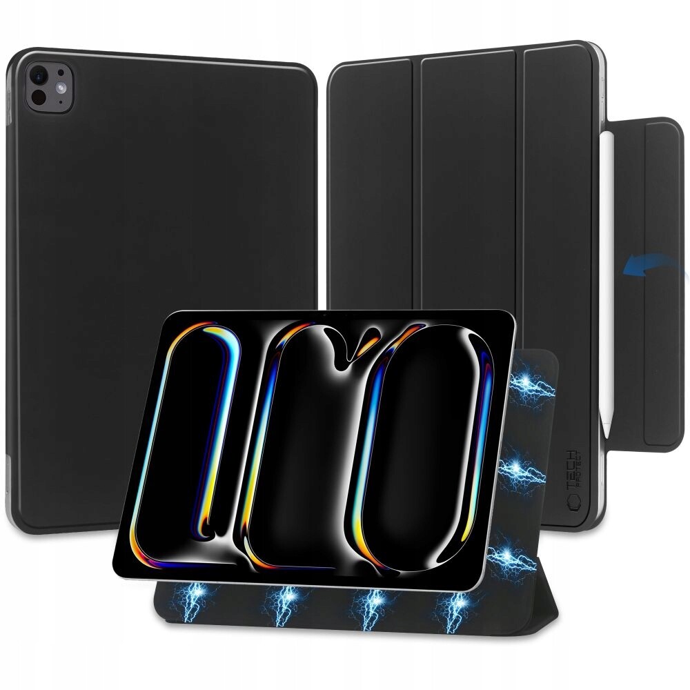 Tech-Protect Smartcase Magnetic pouzdro na iPad Pro 13'' 7gen 2024, černé