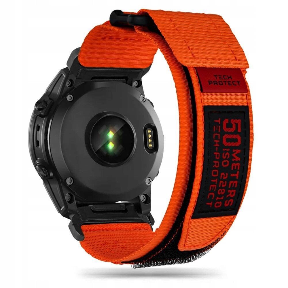Tech-Protect Scount Pro řemínek na Garmin Fenix 7 8 47mm E, orange