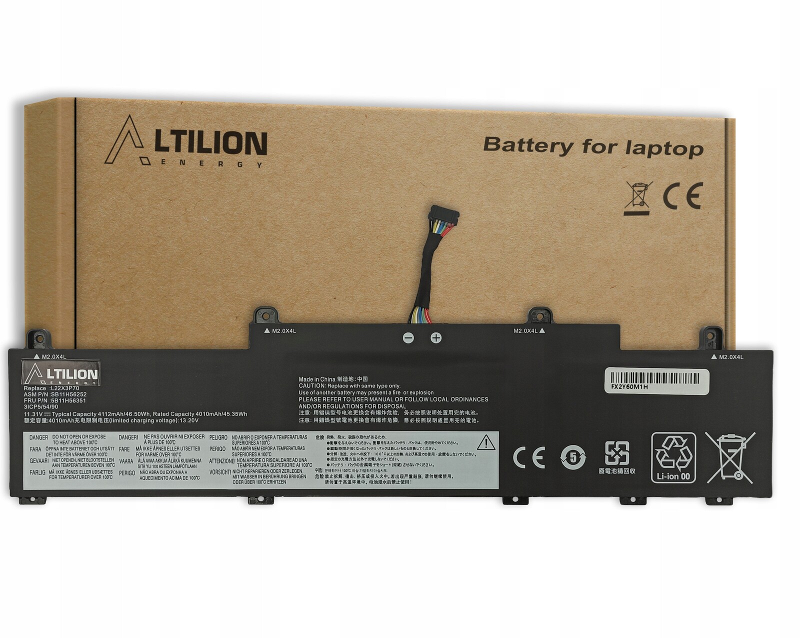 Baterie L22X3P70 L22D3P70 pro Lenovo ThinkPad L14 L15 Gen 3 Gen 4