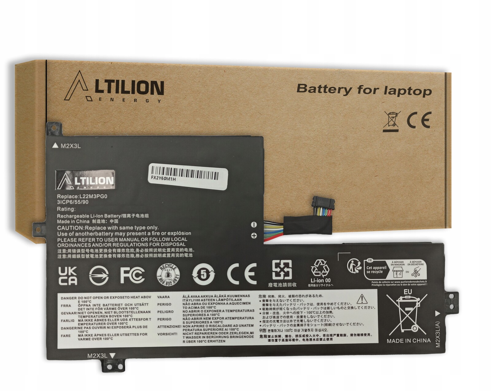 Baterie L22M3PG0 L22D3PG0 L22C3PG0 pro Lenovo 100e 300e 500e Gen 4