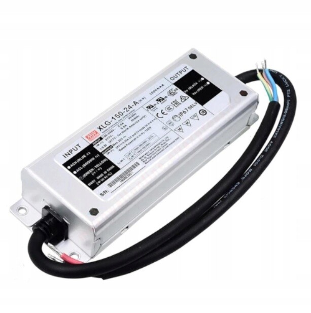 Napájecí Zdroj 150W 24V DC Mean Well XLG-150-24-A IP67