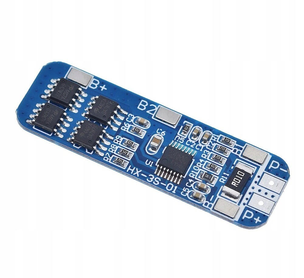 regulátor nabíjení a vybíjení akumulátoru 3S 10A Balancer