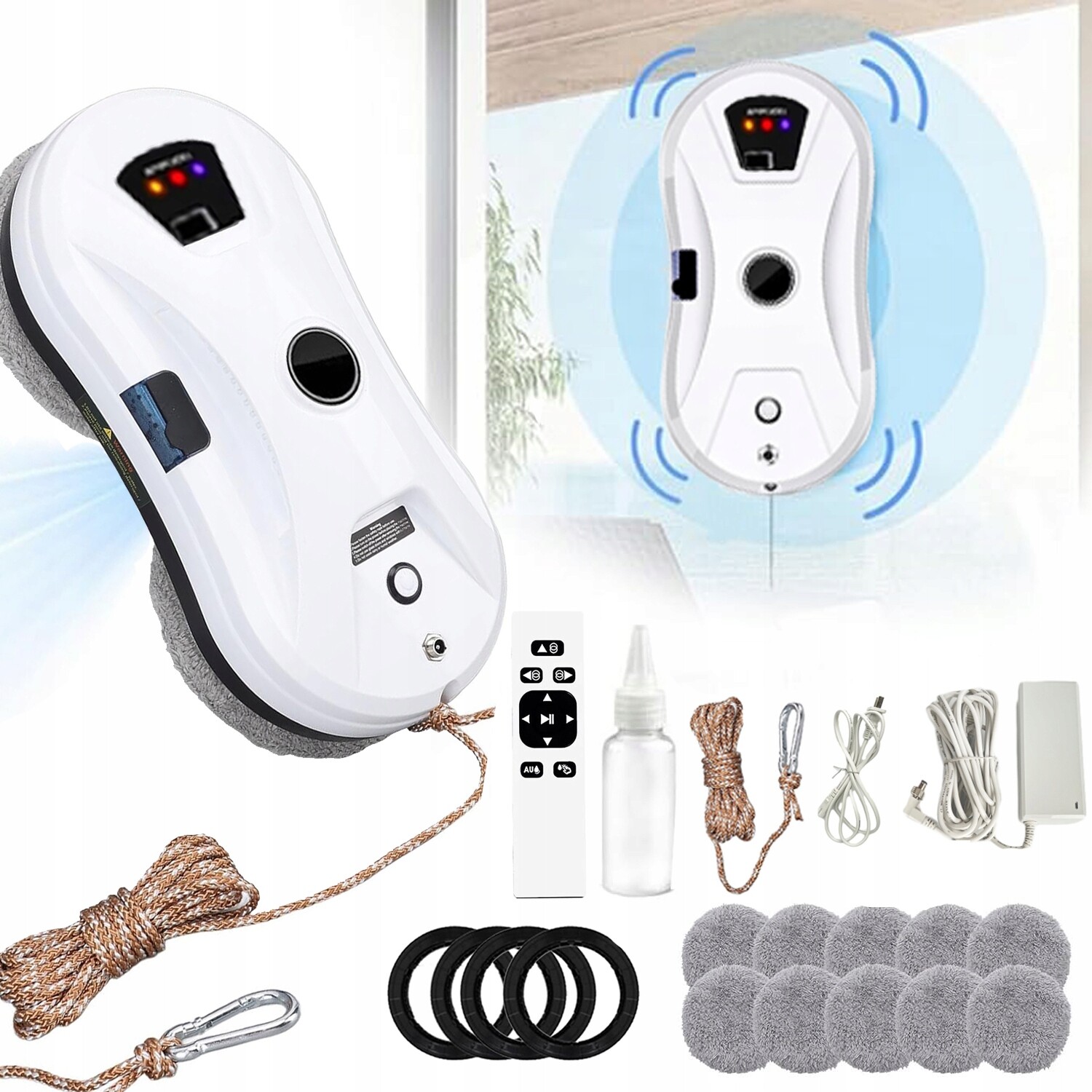 Robotický čistič oken Hooha 3C bílý 72 W 1 l