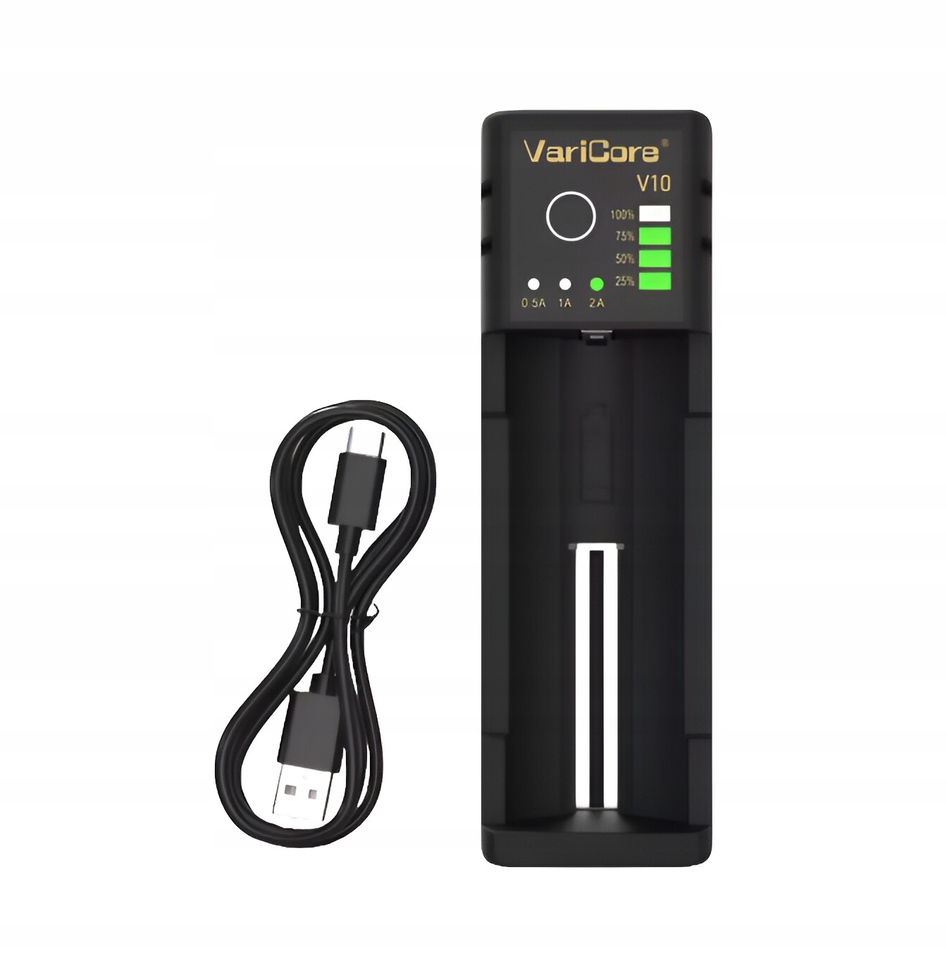 Nabíječka VariCore V10 pro baterie Aa Aaa 18650 21700 26700