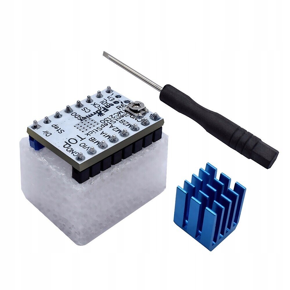 Stepstick TMC2208 V1,2 Uart zajišťuje tichý chod motorů