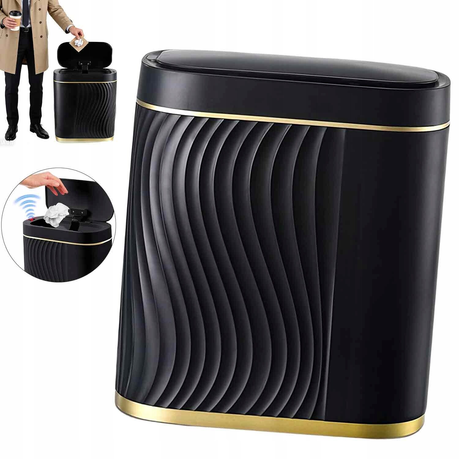 odpadkový koš do kuchyně s pohybovým senzorem 8 l, bezdotykový, automatický