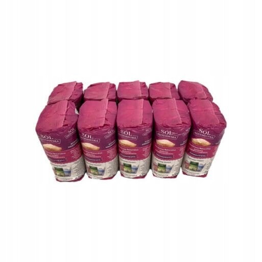 Kladská sůl růžová jemnozrnná svařák 10x1 kg Kopalnia soli Kłodawa