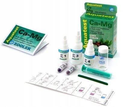 Kapkový Test Ca Mg Na Vápník A Hořčík V Mořském A Sladkovodním Akváriu
