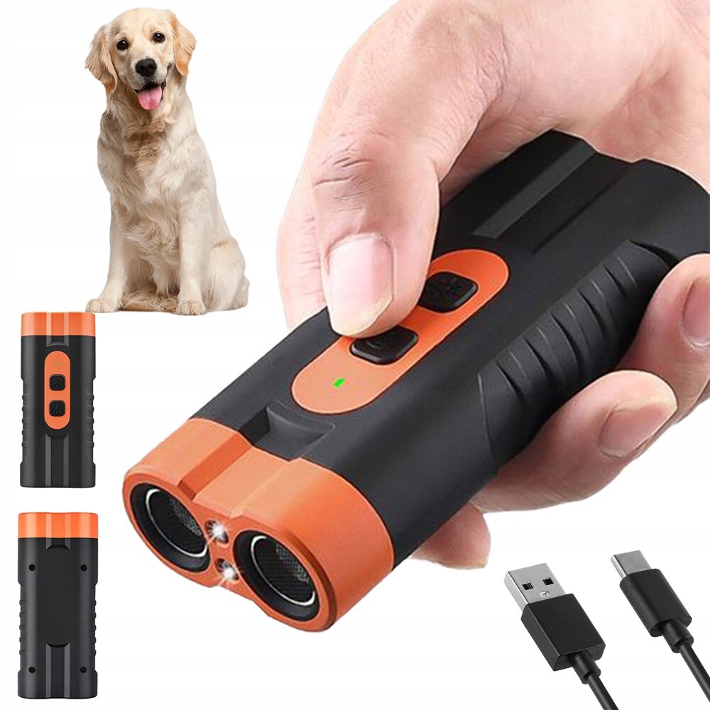 přenosný ultrazvukový odpuzovač psů a odpuzovač psů se svítilnou