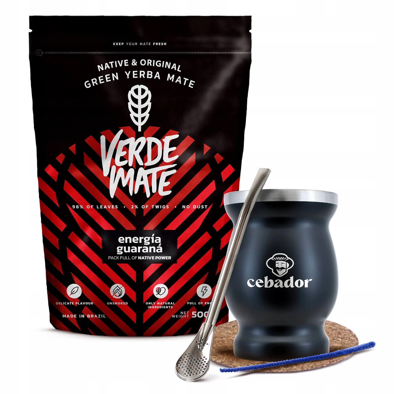 Sada Yerba Mate Verde Mate Energia Guarana 500 g 0,5 kg TermoMate