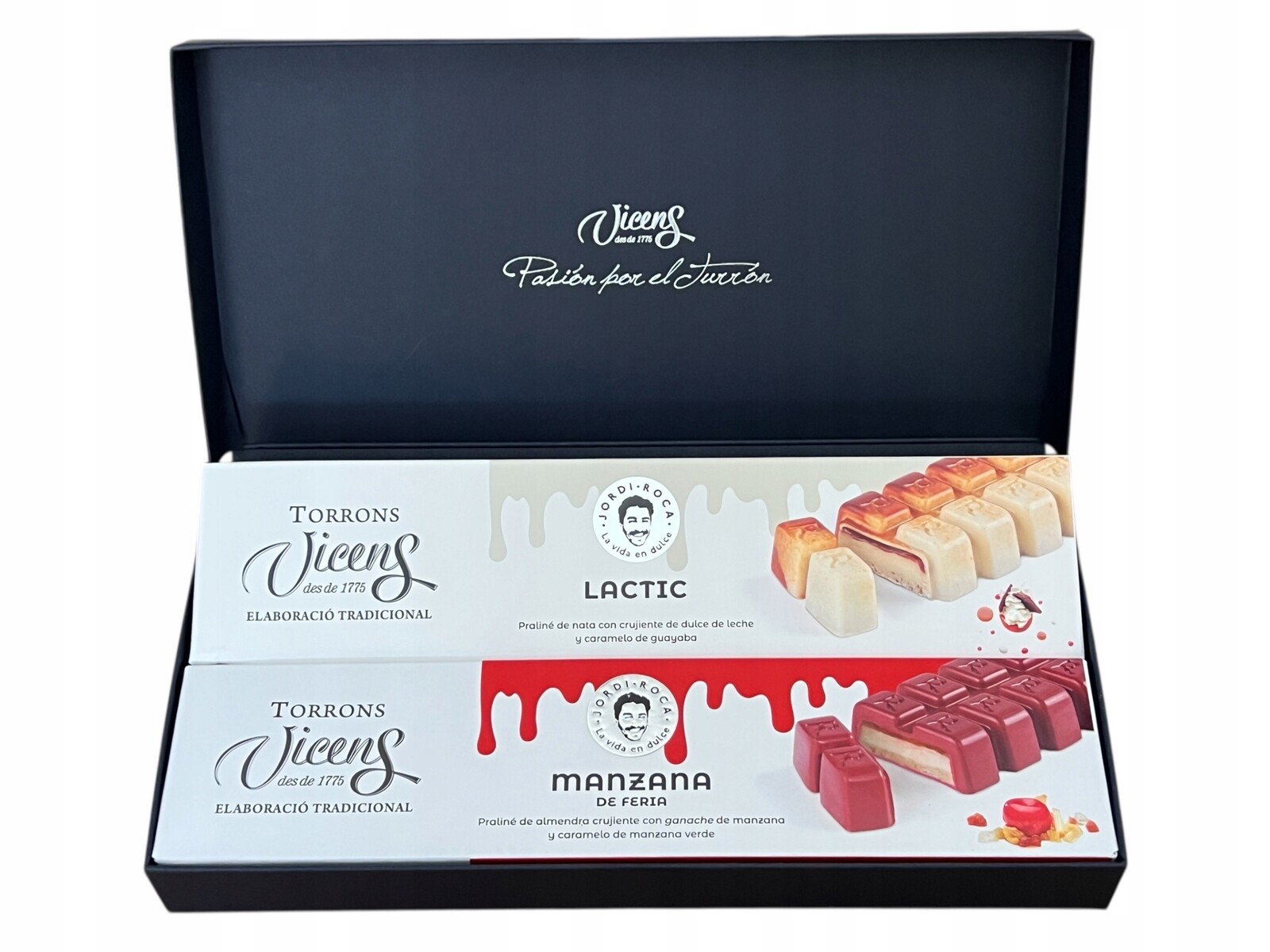 set mandlového nugátu 