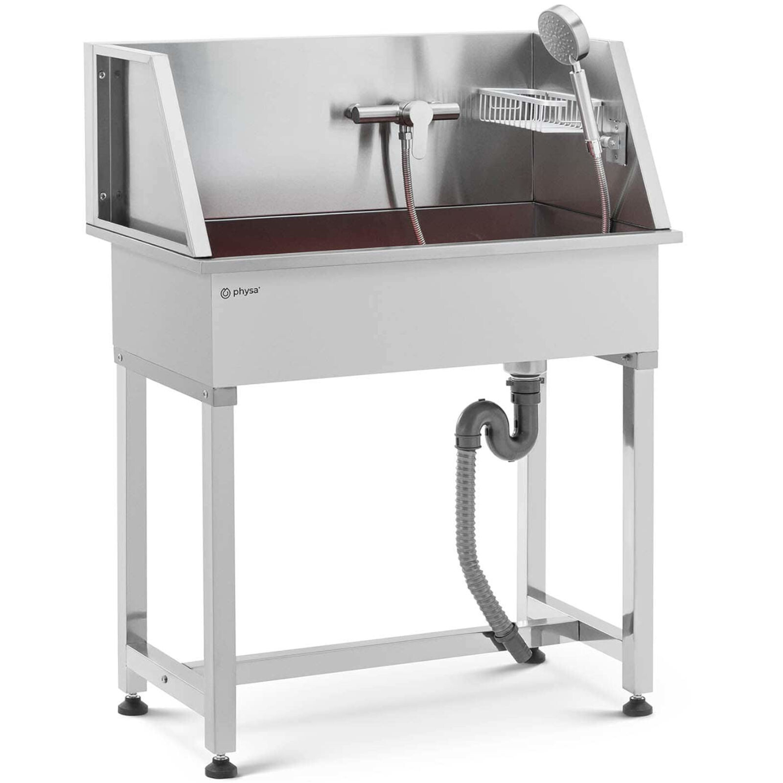 Groomerská Vana Pro Mytí Psů A Zvířat, Ocelová, Odolná