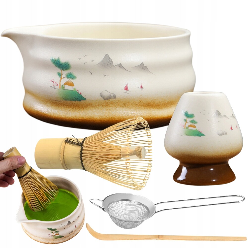 Sada na čaj Matcha, snadno se čistí, skvělý dárek