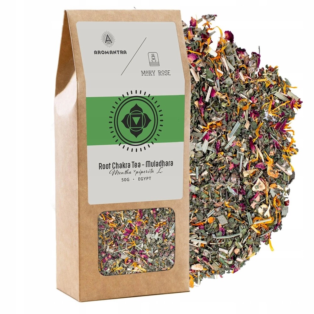 Aromantra x Mary Rose čaj na základní čakru 50 g