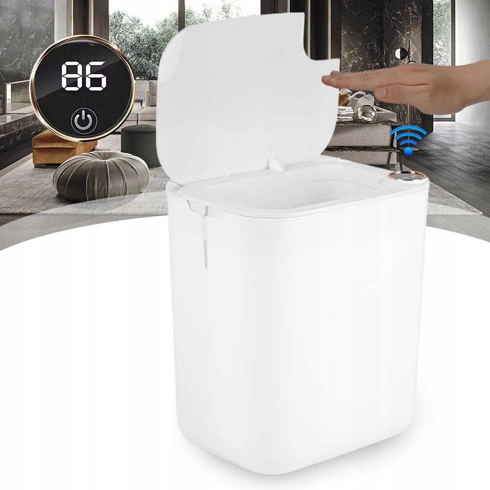 Automatický Bezdotykový Senzor Pohybu 18 L Usb Bílý