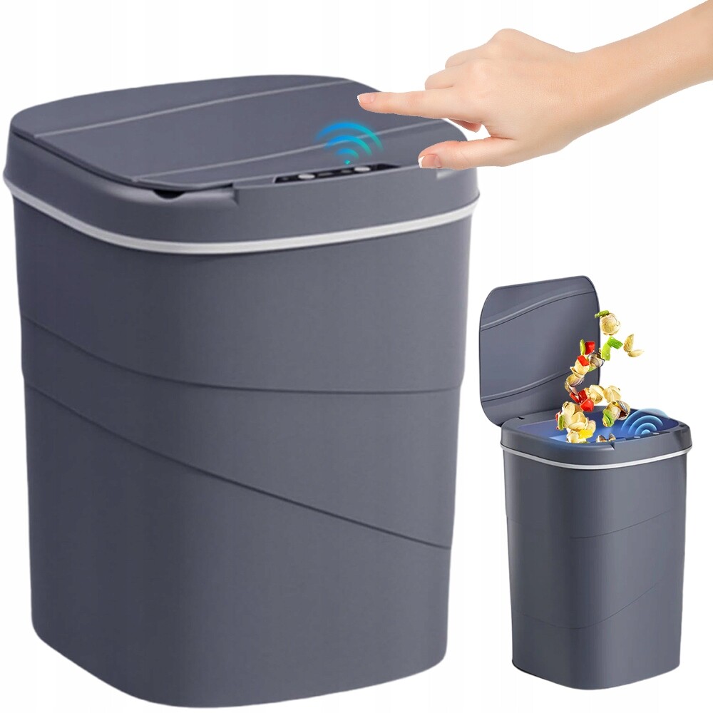 Elegantní Odpadkový Koš Automatický 17 L S Pohybovým Senzorem Prémiový Design