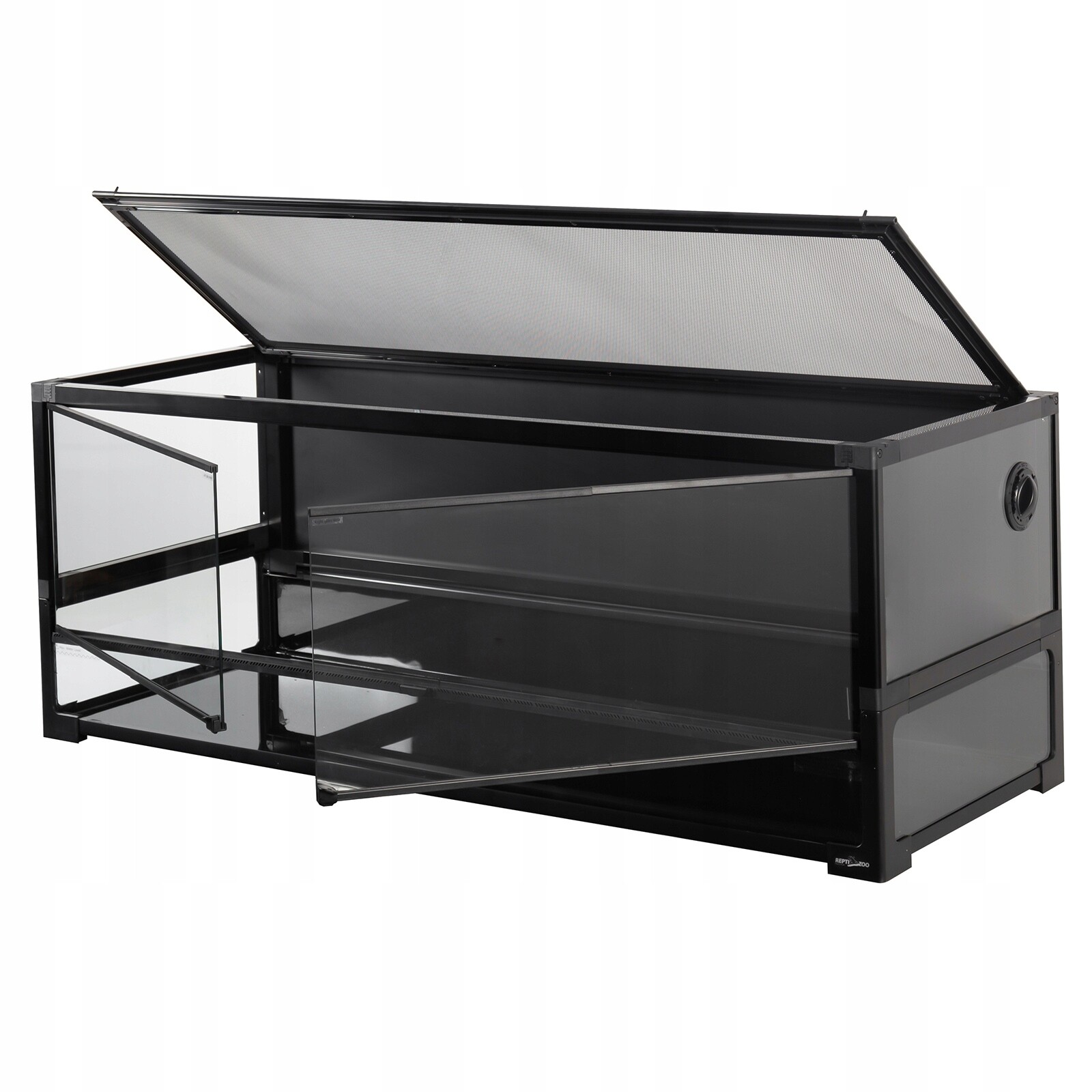 Skleněné Chovné Terárium Pro Obojživelníky 120X45X45 CM Repti-zoo