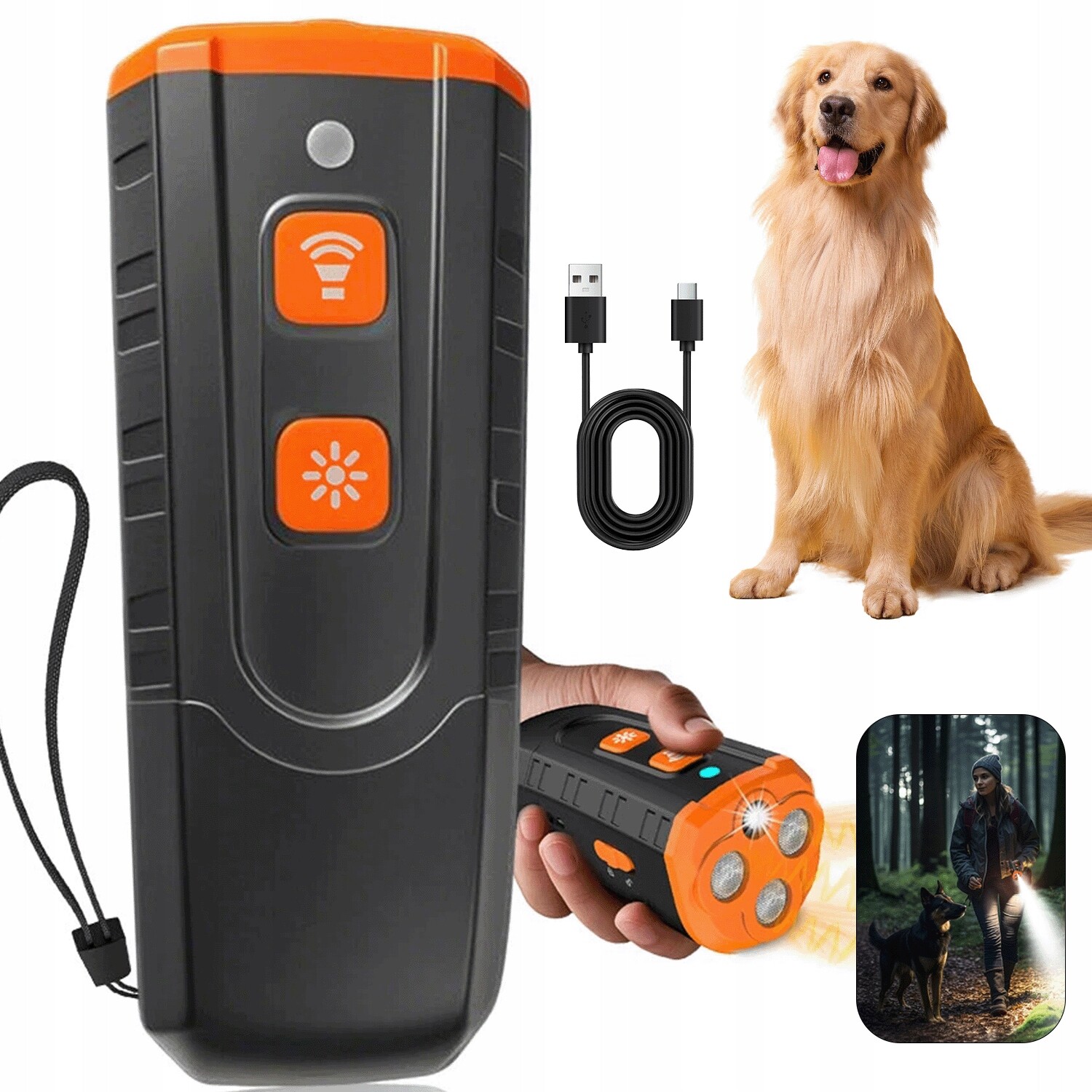 Zařízení Odpuzující Štěkání Psa, Ultrazvukový Trenér Psů, Výkonný