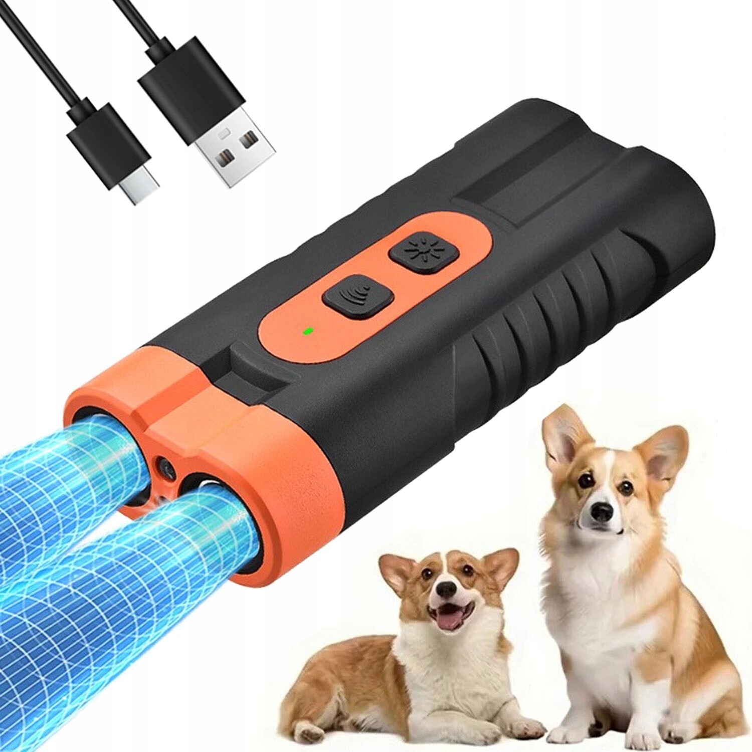 Ultrazvukový odpuzovač psů Antištěkací tréninkové zařízení 9M