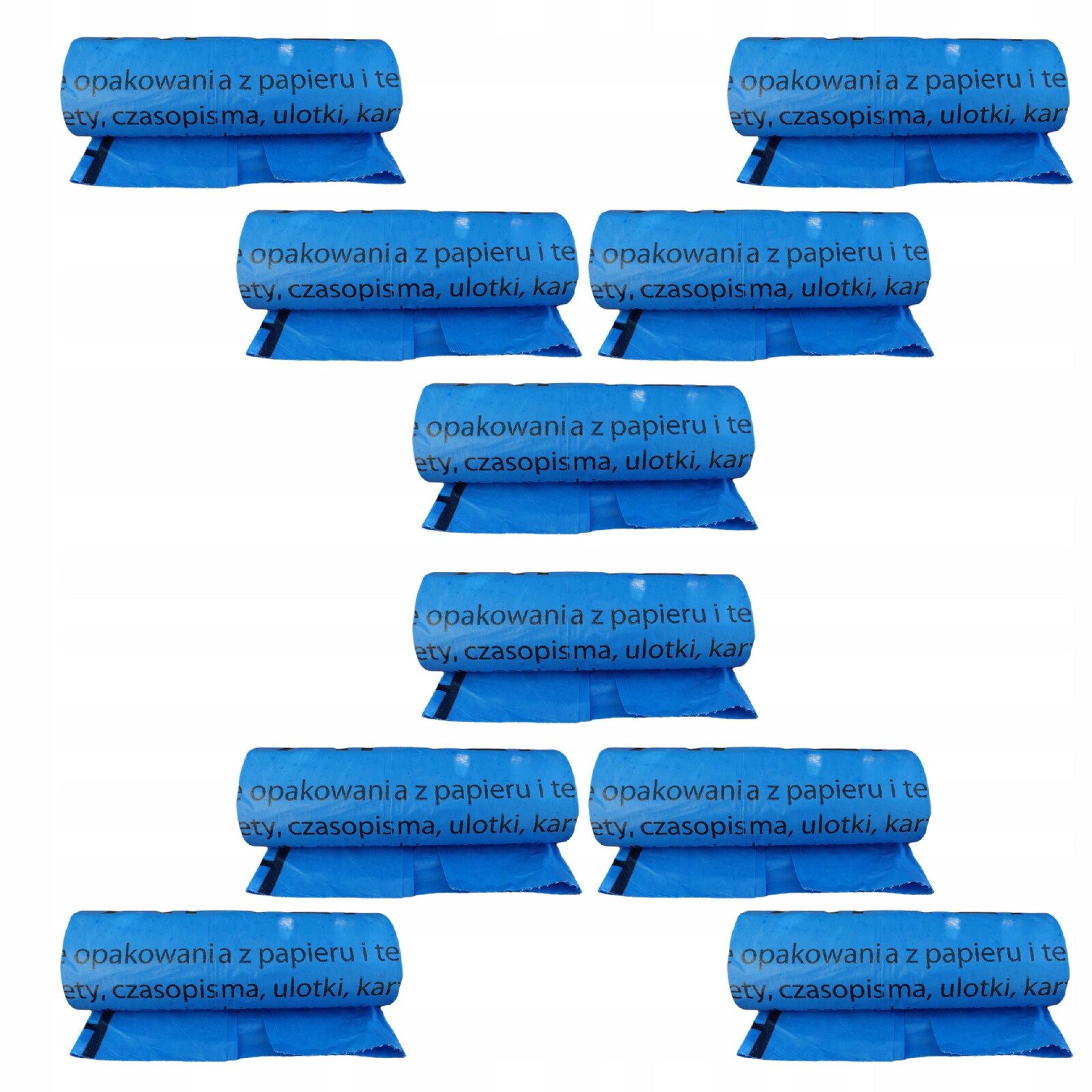 Sáčky na odpadky na papír Gwiazda 120 l 10 ks