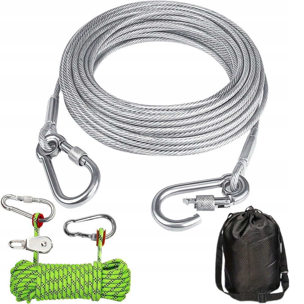 Vodítko pro psa 15 m dlouhé, silné, reflexní Treningové Vodítko silné, odolné