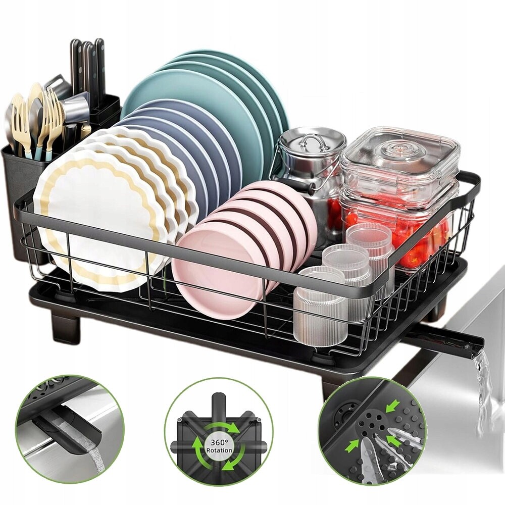 Odkapávač Na Nádobí S Odkapávačem – Rychlá Montáž, Šetří Místo