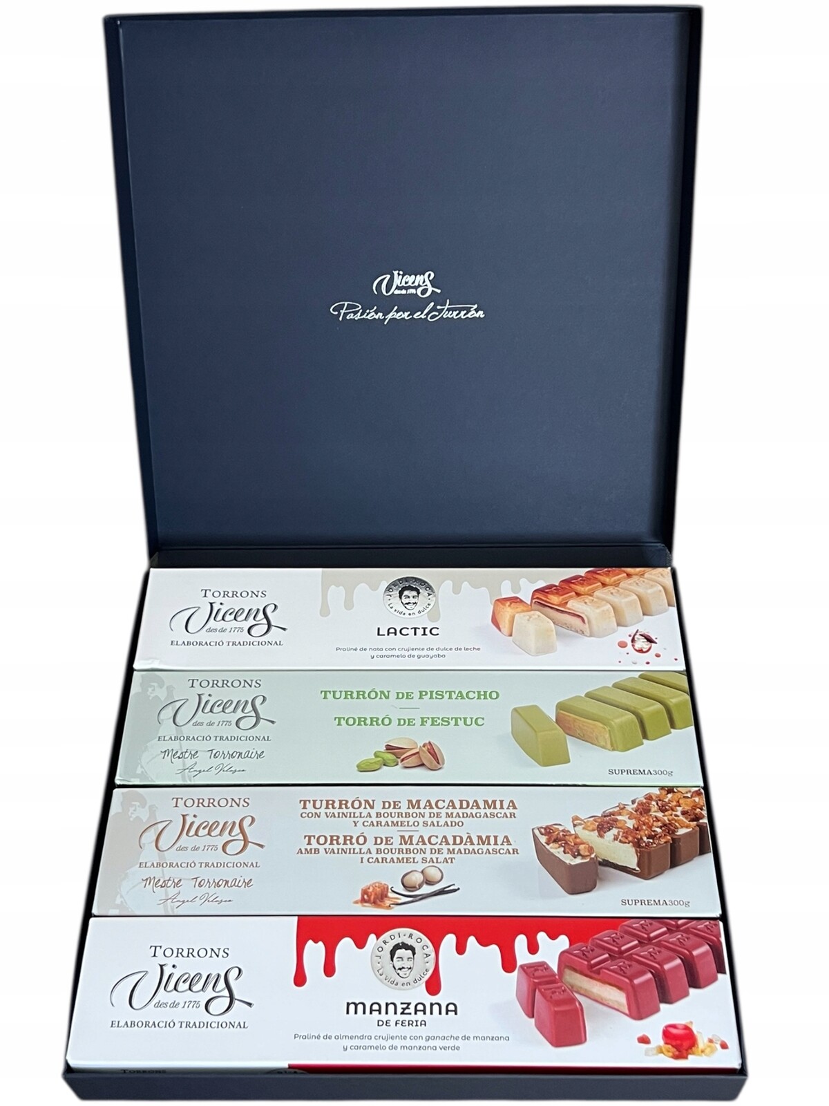 set mandlového nugátu 