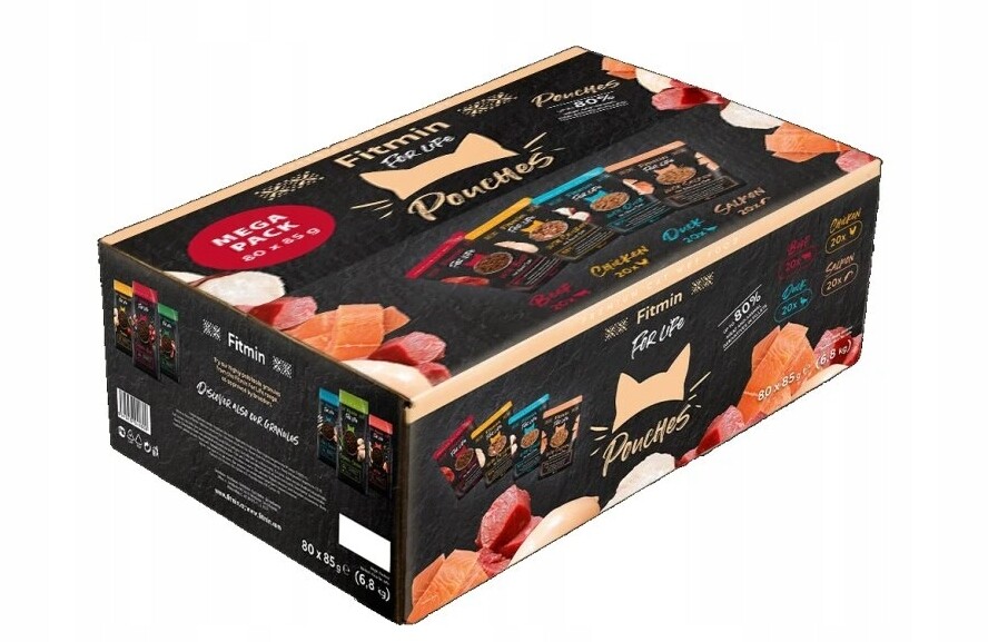 Fitmin megapack krmivo mix chutí 6,8 kg