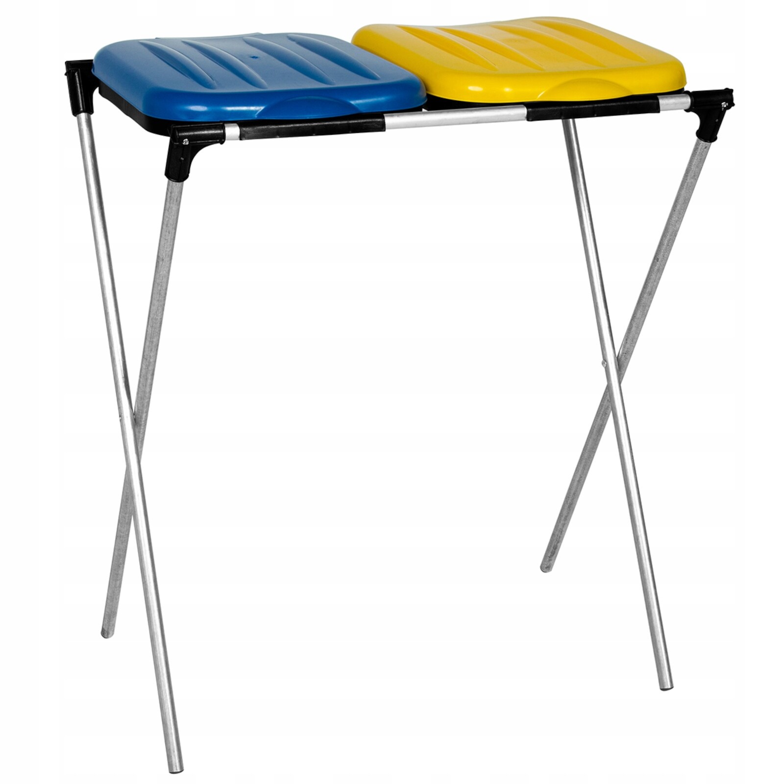 Stojanový Držák Na Pytle Na Odpadky Pro Třídění Odpadu, Dvoukomorový