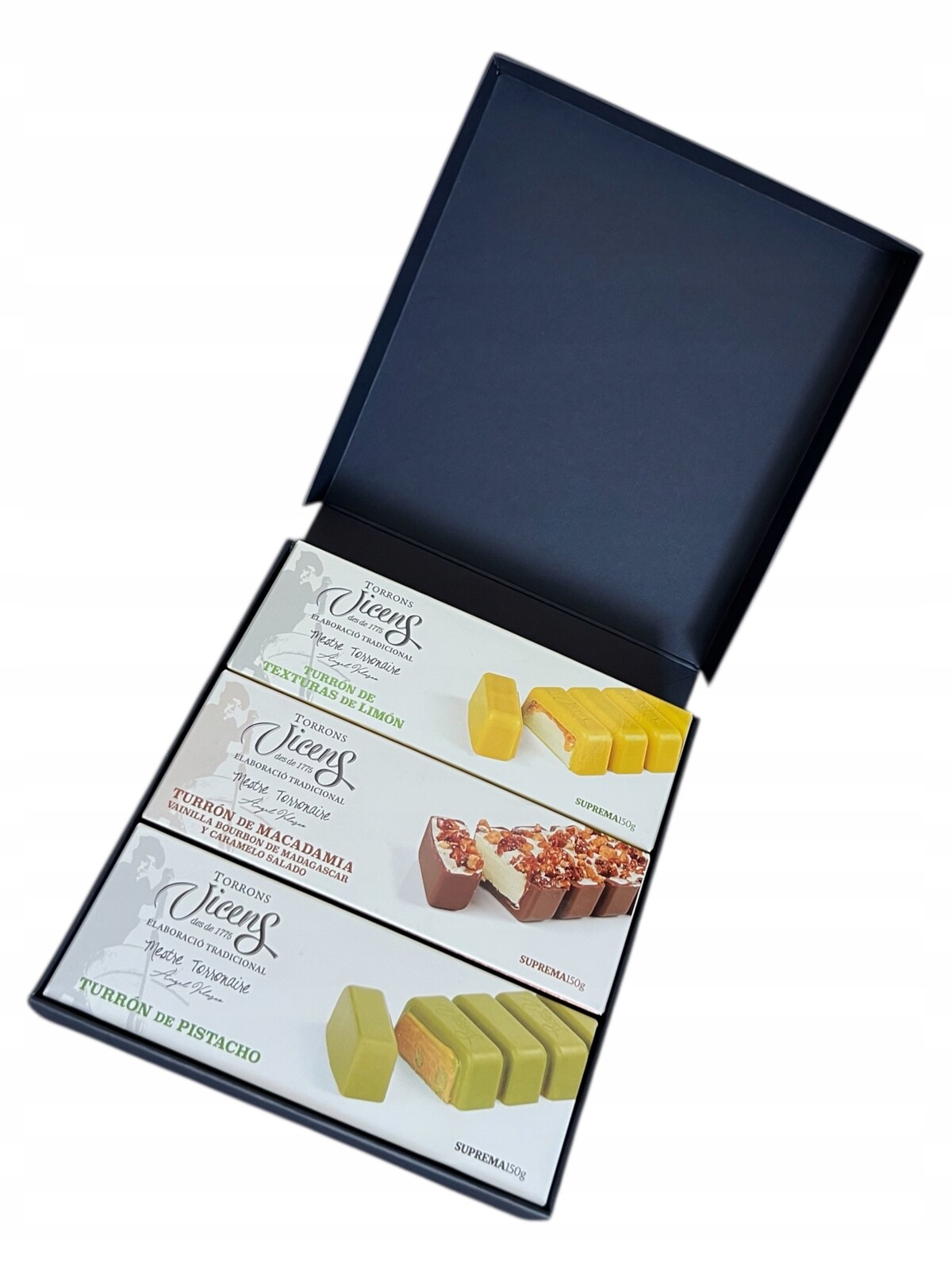 set mandlového nugátu 