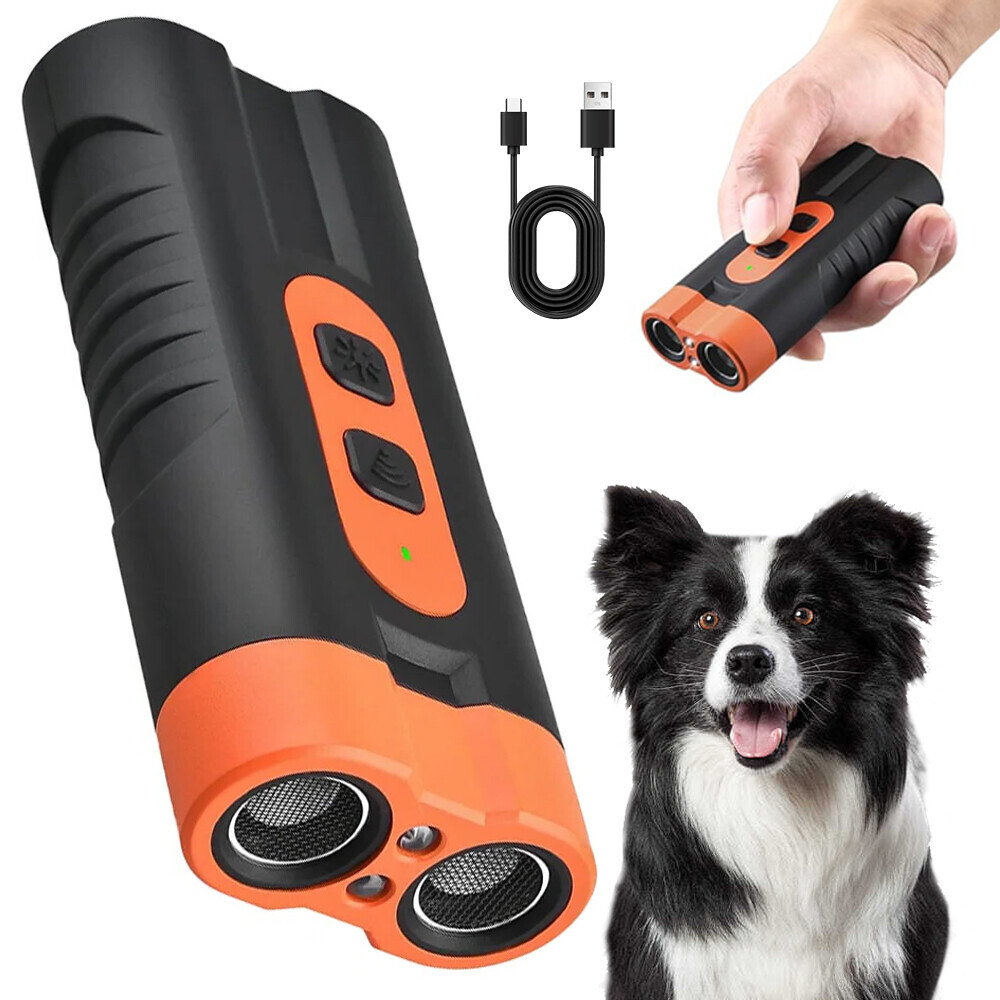 ultrazvukový odpuzovač psů, bleskové světelné alarmové odstrašení