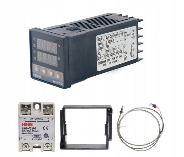 Sada přesného digitálního regulátoru teploty Pid (voděodolná)