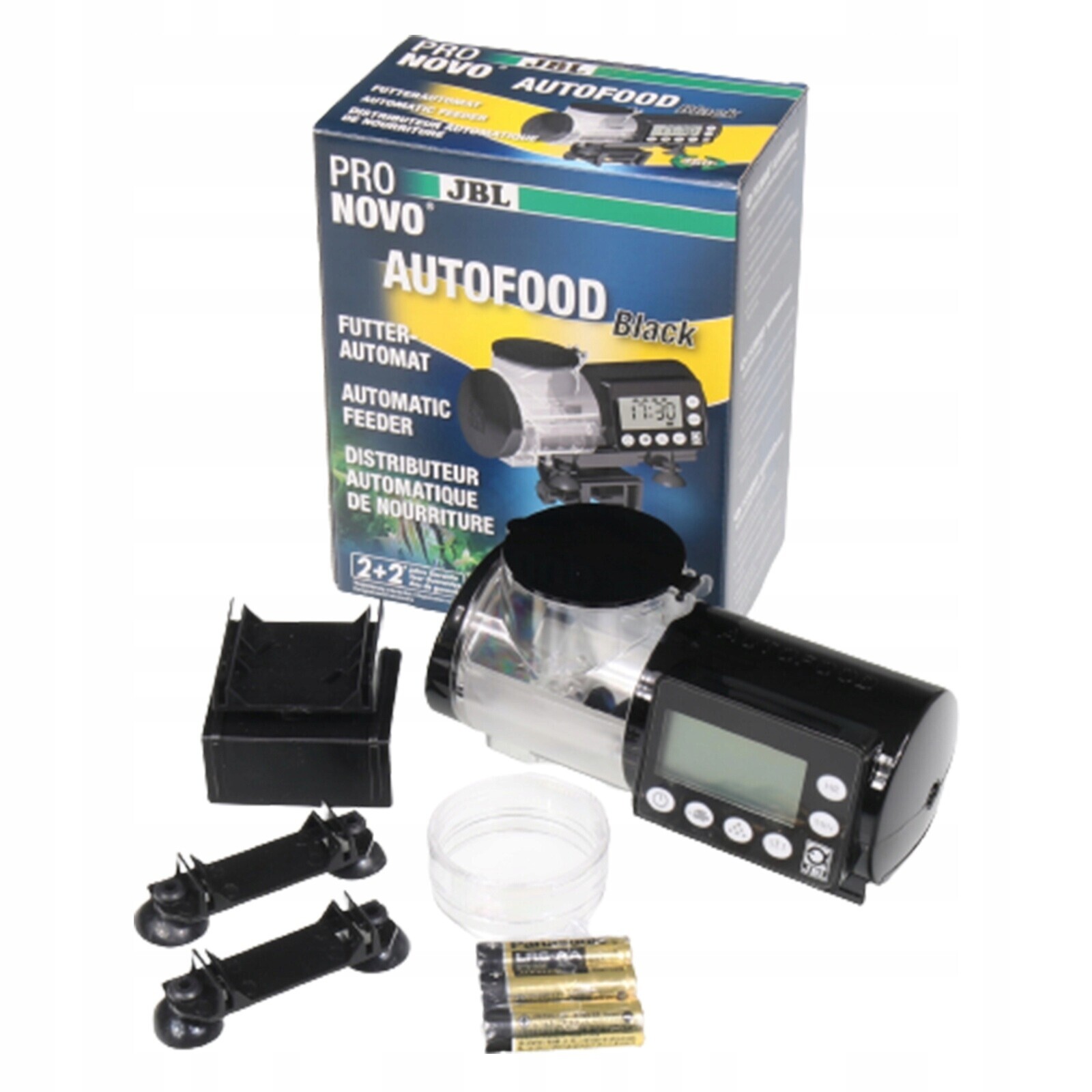 Automatické Krmítko Pro Ryby Akvarijní Krmítko Černé Jbl Pronovo