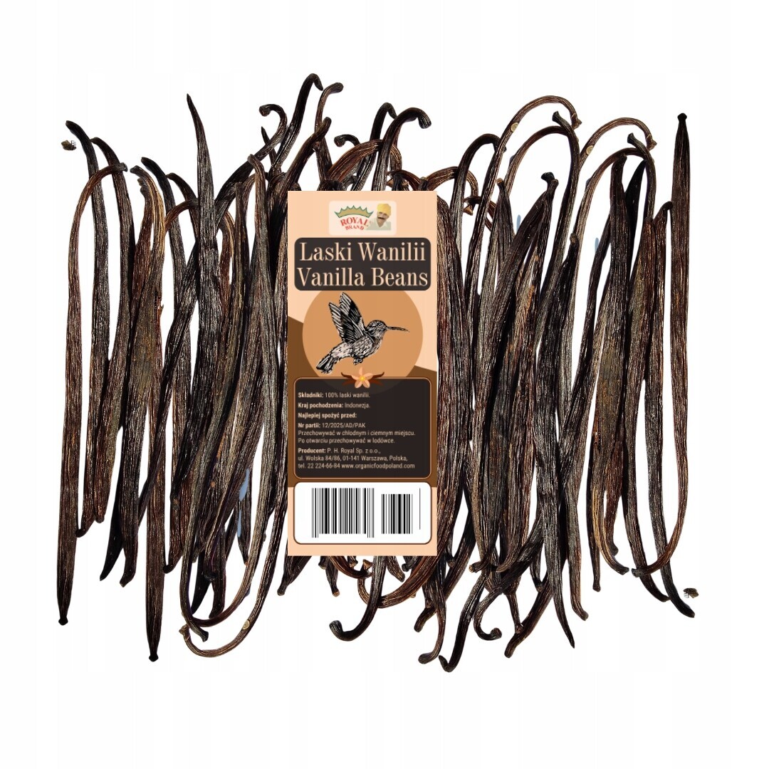 Vanilkové Lusky vanilla tahitensis 13 – 20 cm 1 kg vanilka tahitská