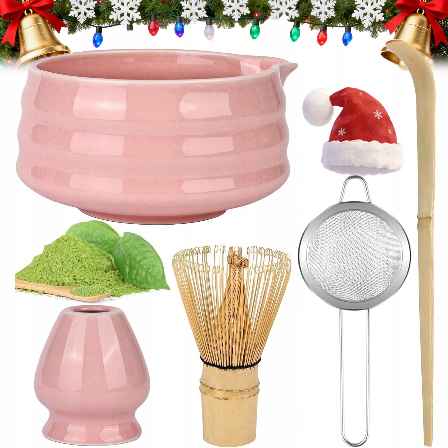 Sada Matcha Premium Keramika Bez Olova Je Ideální Jako Dárek K Narozeninám