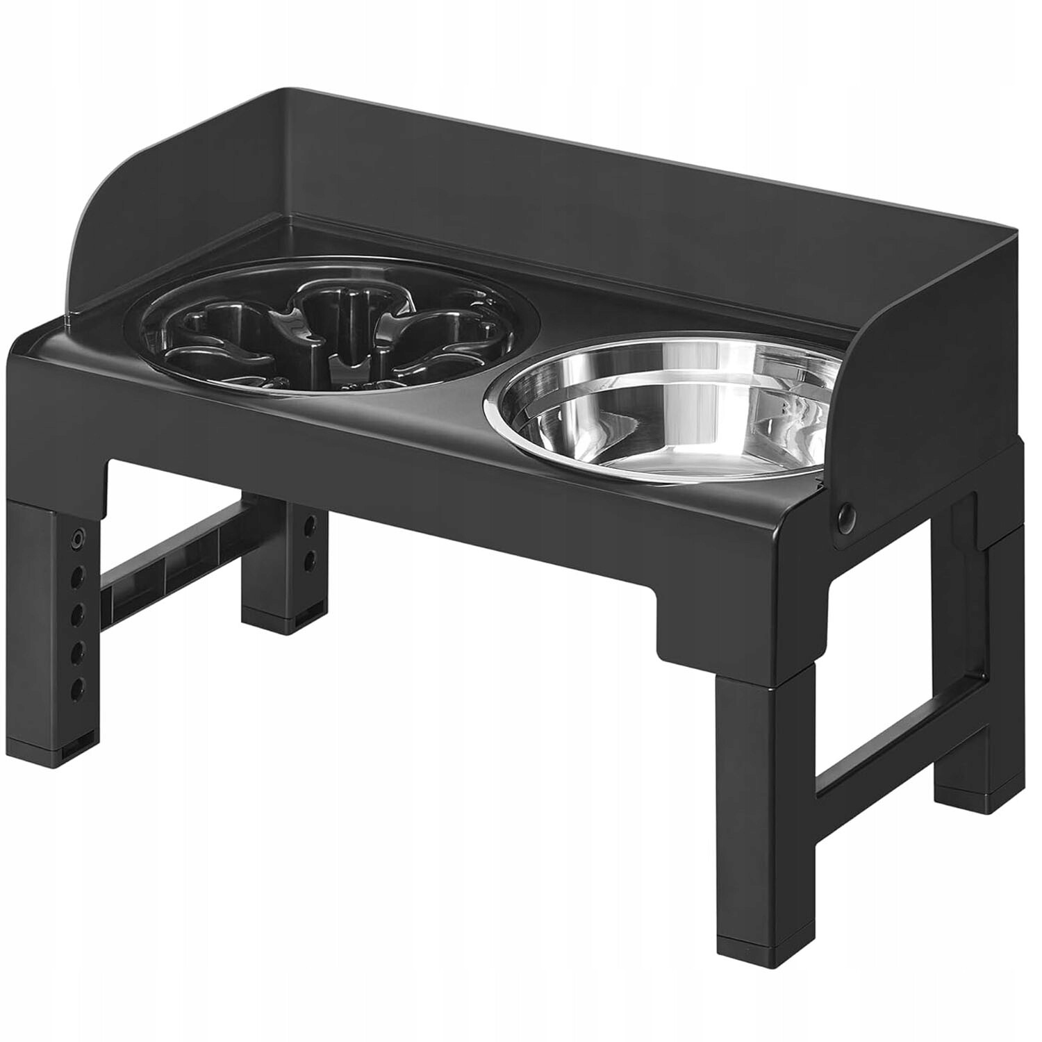 Miska Misky pro psa na stojanu Nastavitelná 2v1 pro jídlo a pití Velká