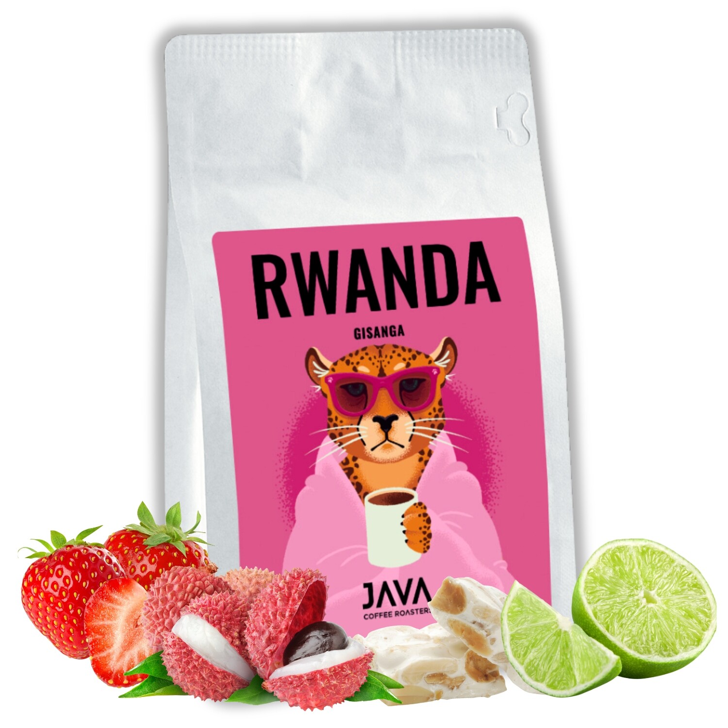 Káva zrnková Specialty Rwanda Gisanga 500 g čerstvě pražená Arabica přeliv