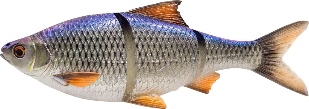 Savage Gear Gumová nástraha 3D Line Thru Roach Slow Sinking Blue Roach - 18cm  80g