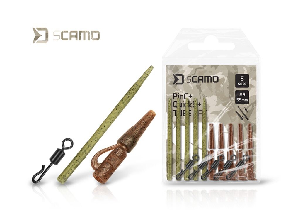 Delphin Set sCAMO PinC + QuickS + Tube 5 setů