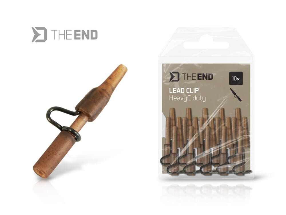 Delphin Klip na olovo TheEND HeavyC Duty 10ks