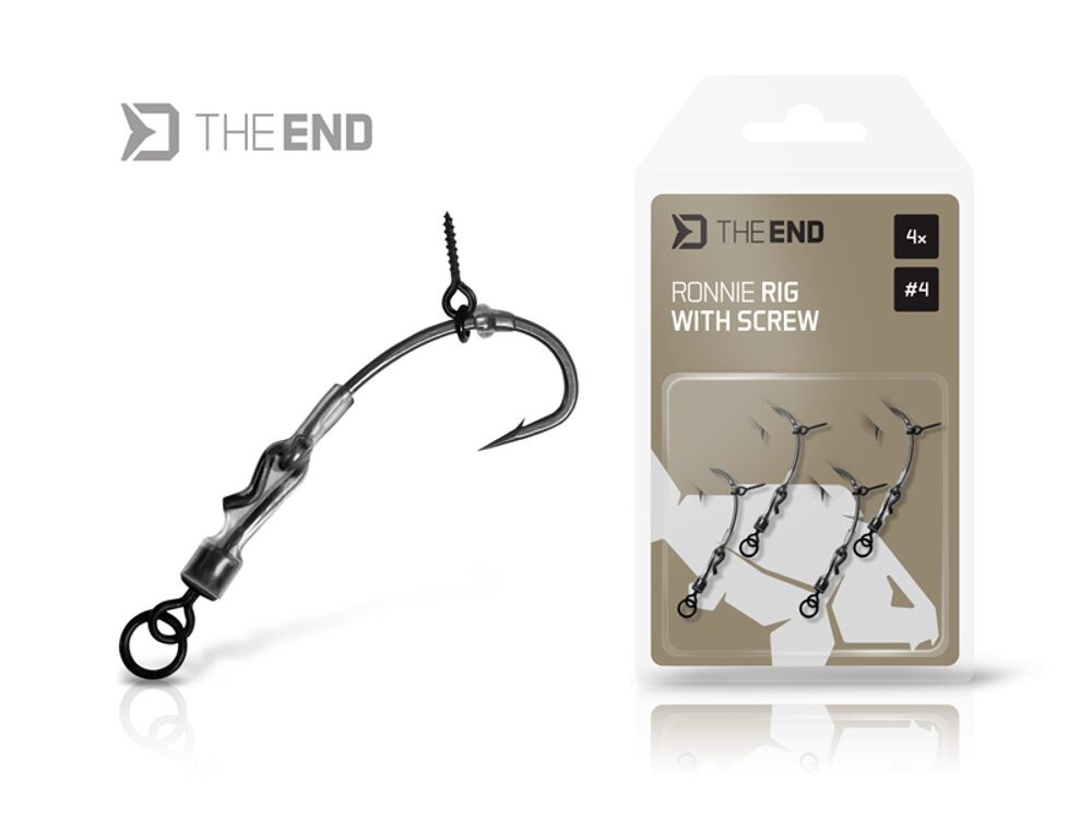 Delphin Montáž TheEND Ronnie Rig s vrtáčkem 4ks - Vel.4