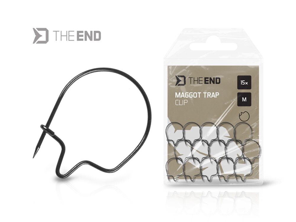 Delphin Klip na červy TheEND Maggot Trap 15ks - M