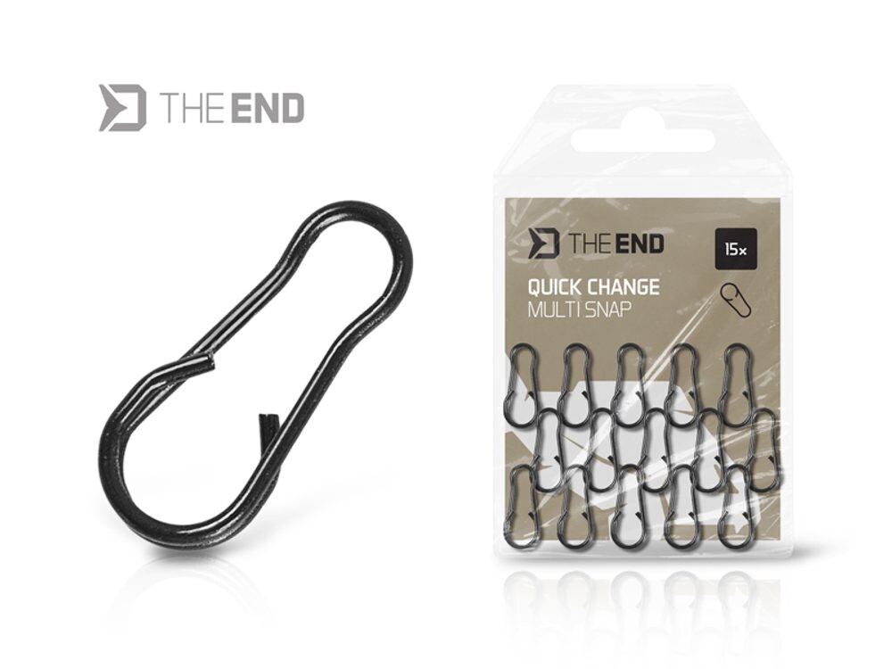 Delphin Rychlovýměnný klip TheEND Multi Snap 15ks