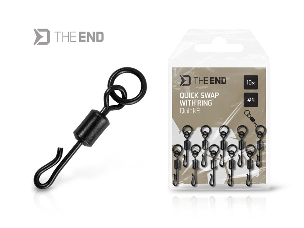 Delphin Rychloobratlík s kroužkem TheEND QuickS 10ks