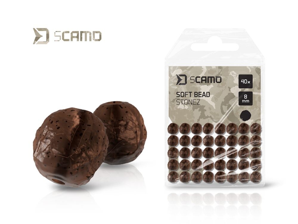 Delphin Nárazové kuličky sCAMO Stonez - 4mm 60ks