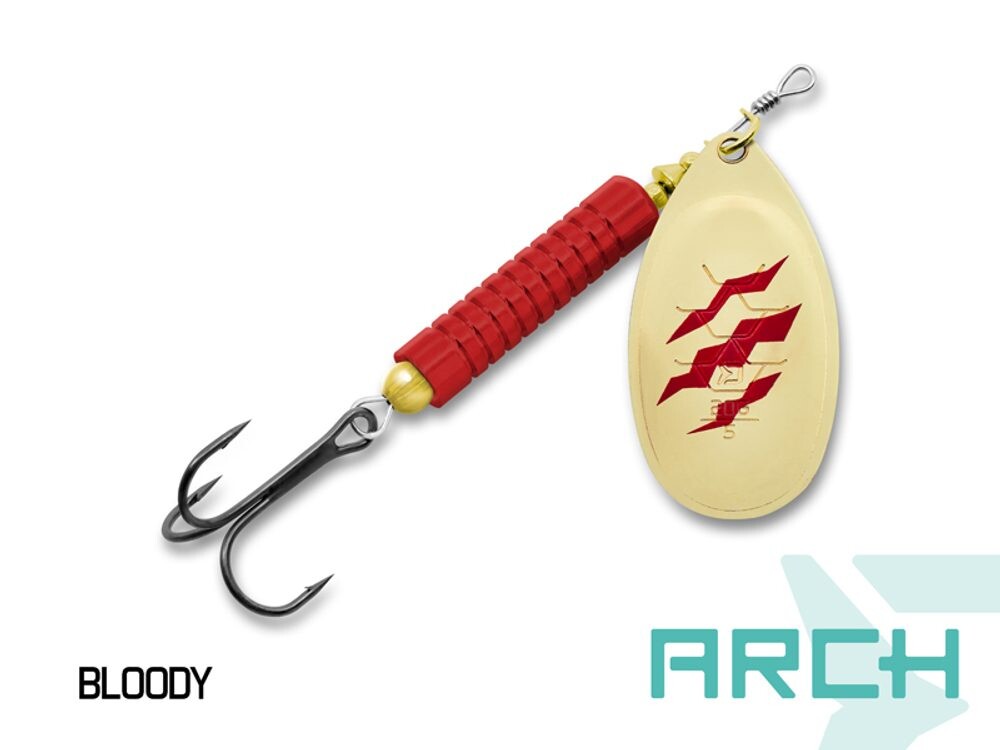 Delphin Třpytka Arch Bloody - 10g vel.3