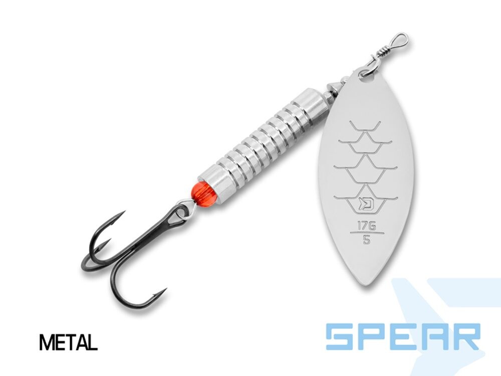 Delphin Třpytka Spear Metal - vel.0  3g